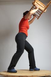 ANGELINA STANDING POSE WITH CHAIR